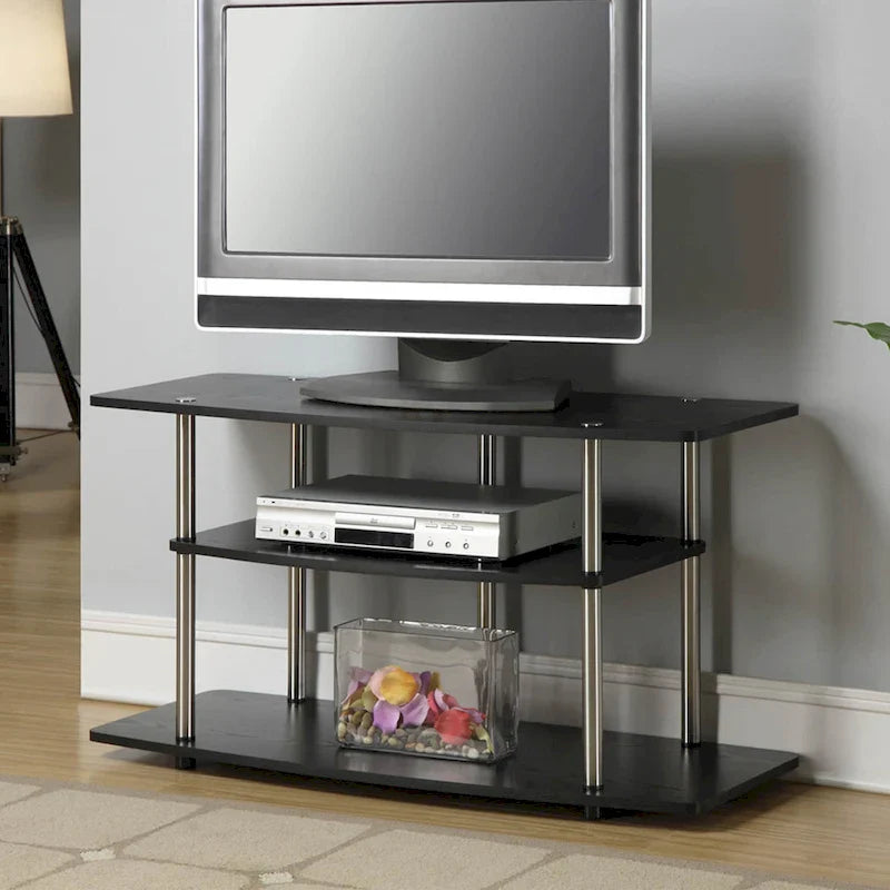 Convenience Concepts Designs2Go Tool-Free 3-Tier Wide TV Stand 1