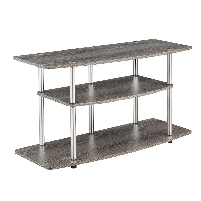 Convenience Concepts Designs2Go Tool-Free 3-Tier Wide TV Stand 4