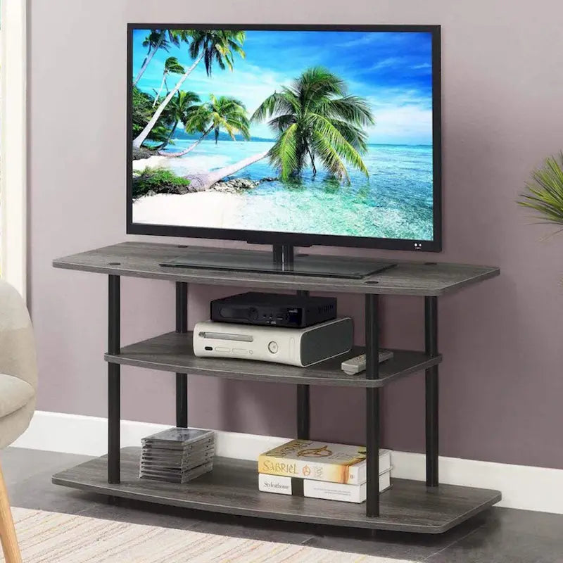 Convenience Concepts Designs2Go Tool-Free 3-Tier Wide TV Stand 10
