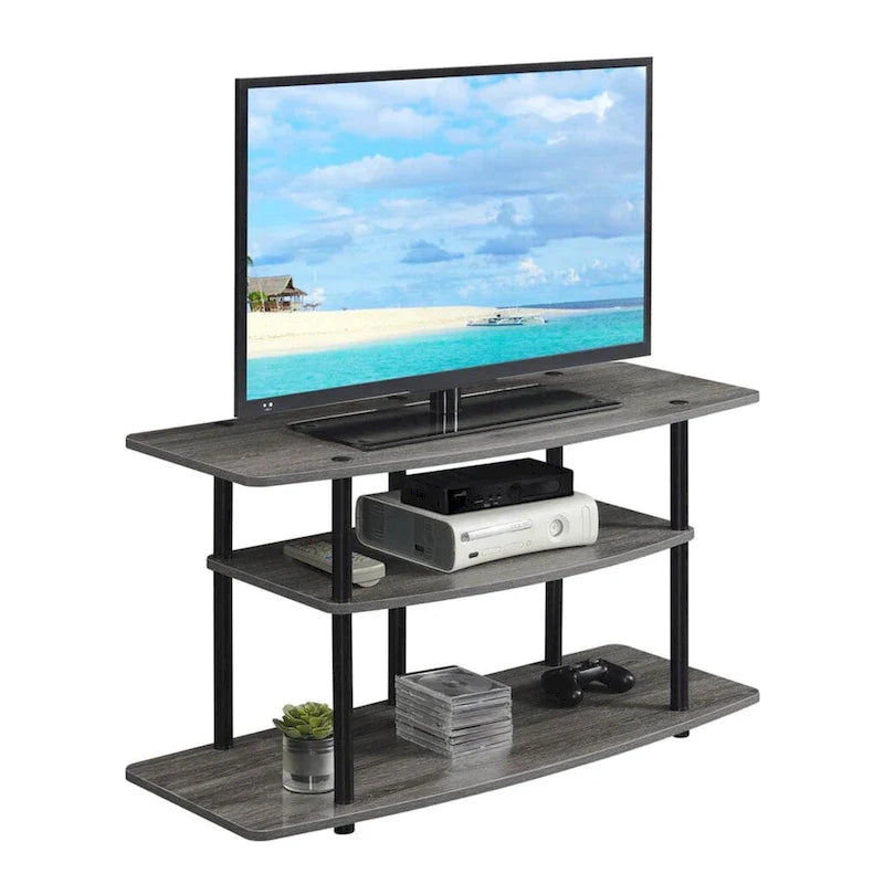 Convenience Concepts Designs2Go Tool-Free 3-Tier Wide TV Stand 11