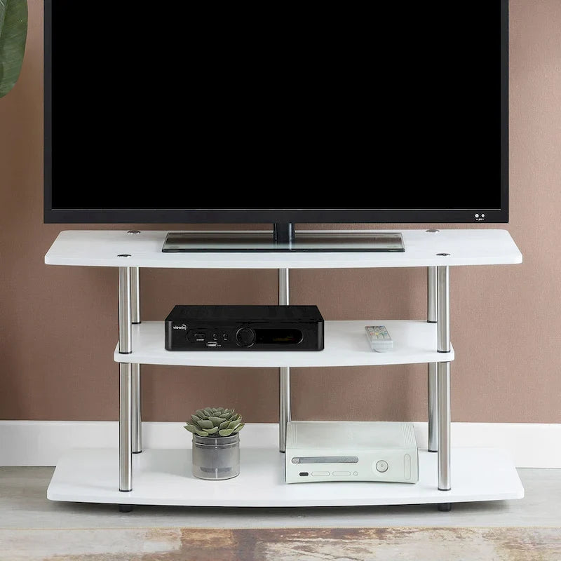 Convenience Concepts Designs2Go Tool-Free 3-Tier Wide TV Stand 21