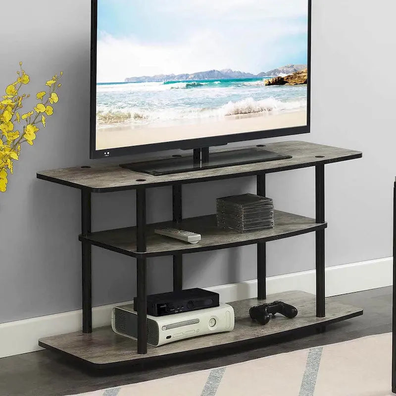 Convenience Concepts Designs2Go Tool-Free 3-Tier Wide TV Stand 25