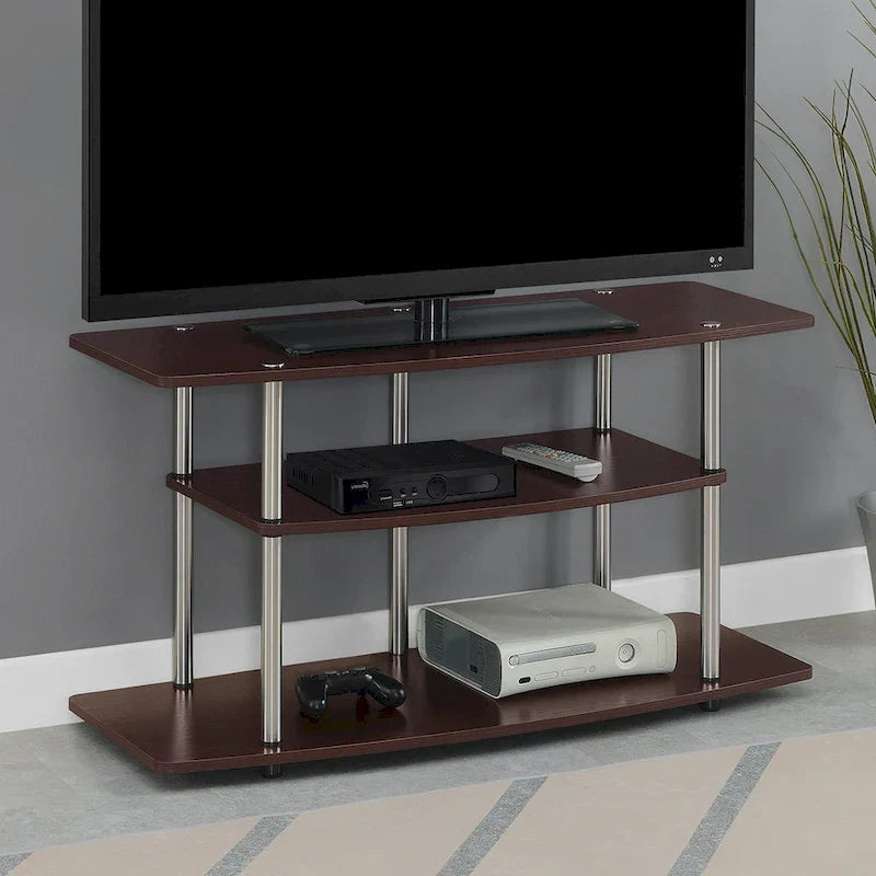 Convenience Concepts Designs2Go Tool-Free 3-Tier Wide TV Stand 29