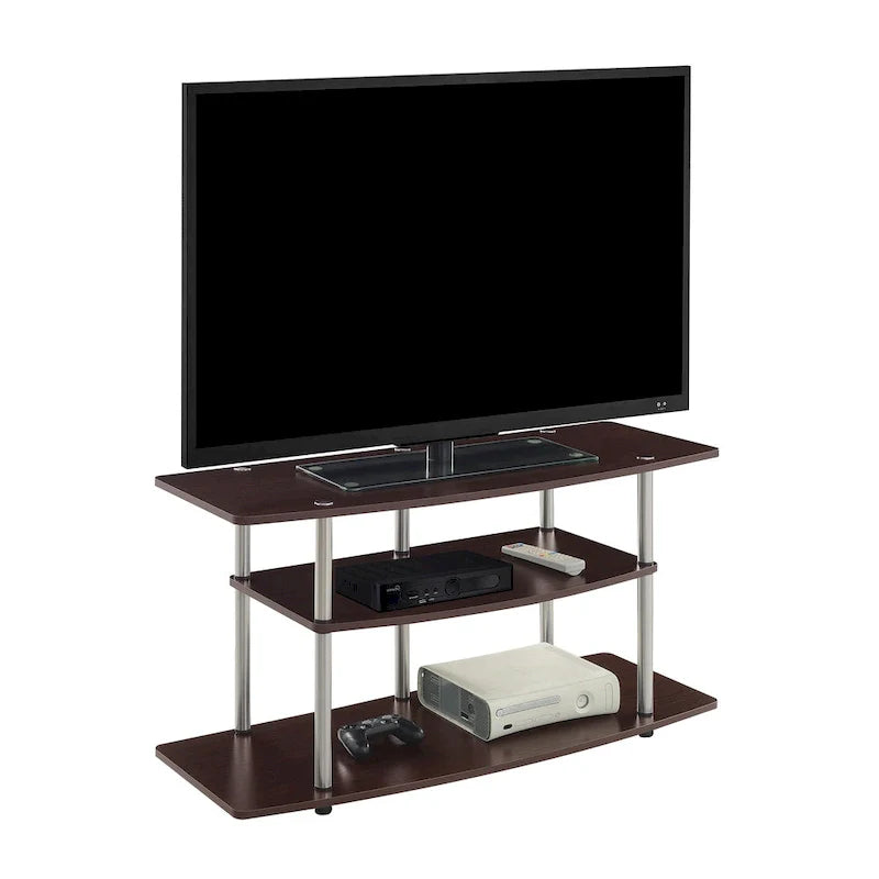 Convenience Concepts Designs2Go Tool-Free 3-Tier Wide TV Stand 30