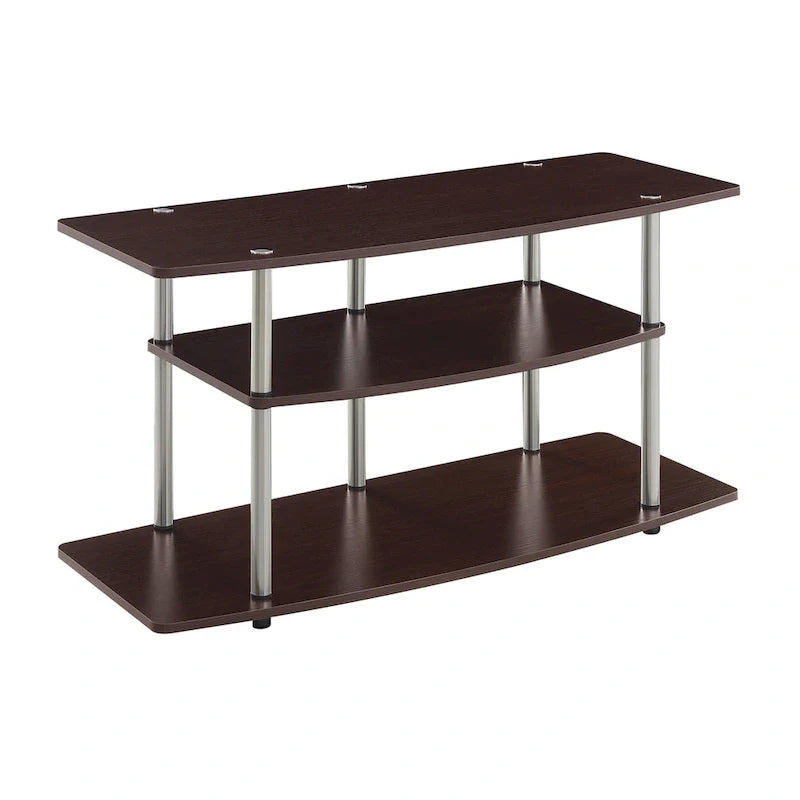 Convenience Concepts Designs2Go Tool-Free 3-Tier Wide TV Stand 31
