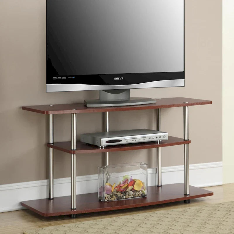 Convenience Concepts Designs2Go Tool-Free 3-Tier Wide TV Stand 41