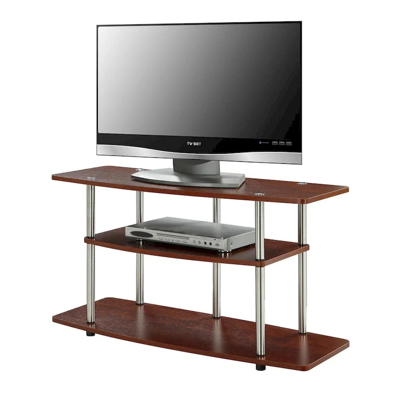 Convenience Concepts Designs2Go Tool-Free 3-Tier Wide TV Stand 42
