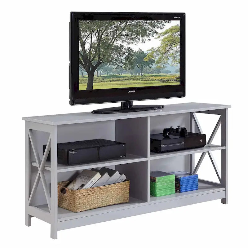 Oxford 55-Inch TV Stand with Shelves by Convenience Concepts 5