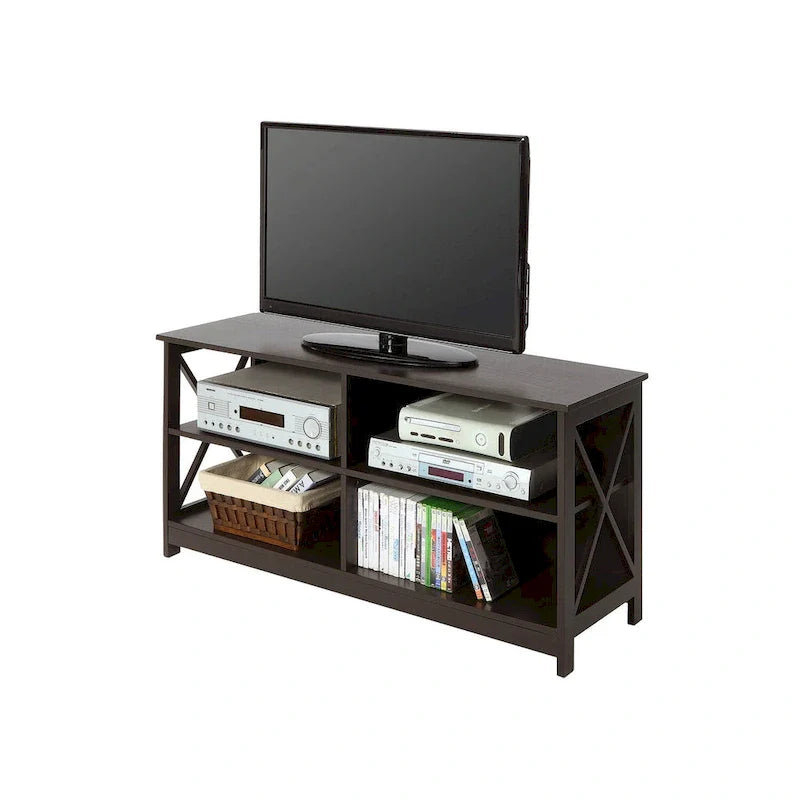 Oxford 55-Inch TV Stand with Shelves by Convenience Concepts 9