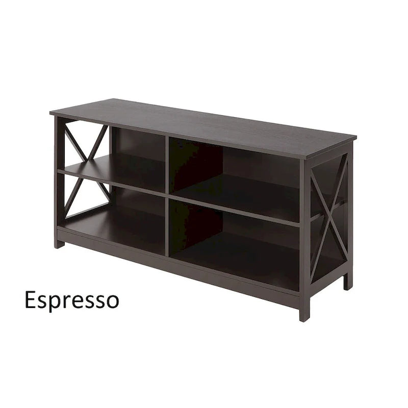 Oxford 55-Inch TV Stand with Shelves by Convenience Concepts 10