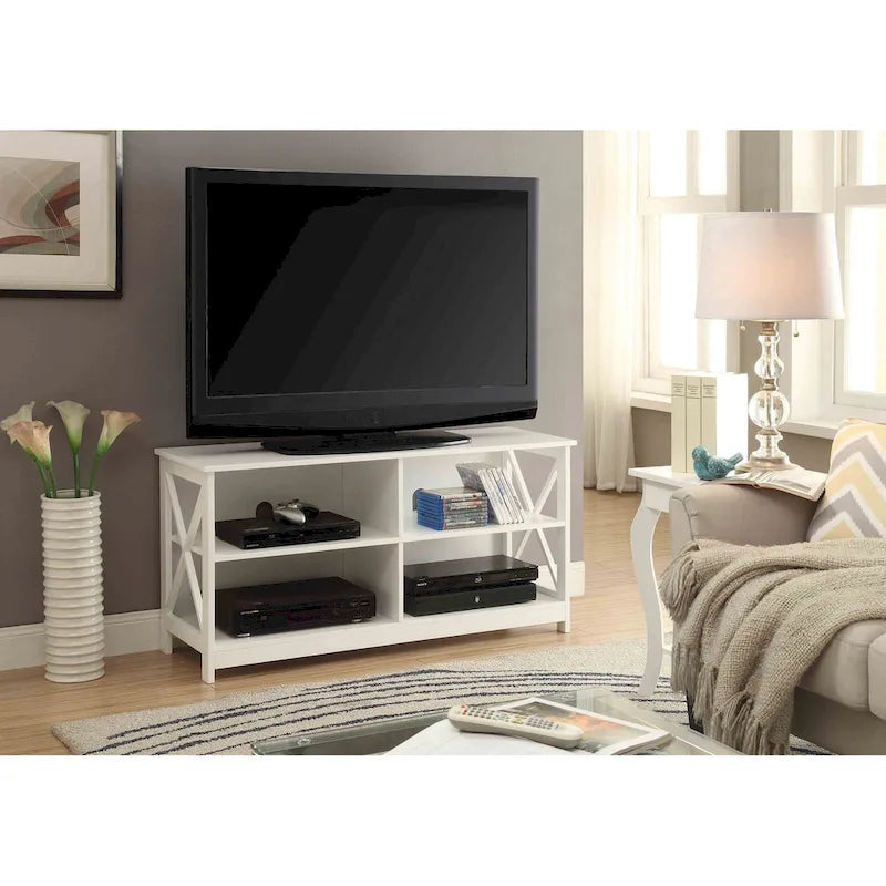 Oxford 55-Inch TV Stand with Shelves by Convenience Concepts 11