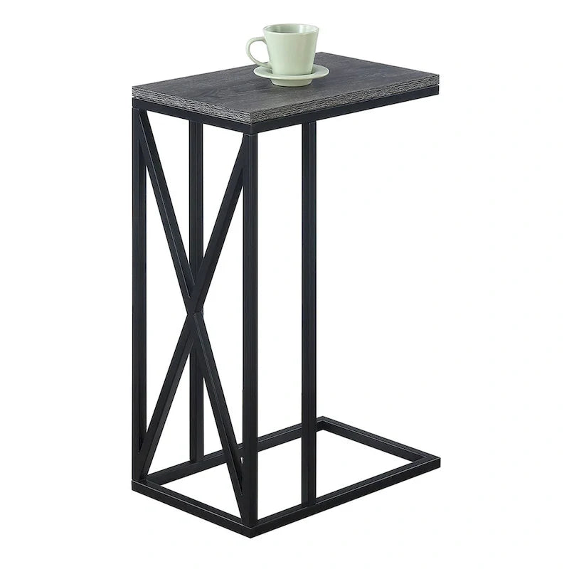 Tucson C-Shaped End Table by Convenience Concepts 2