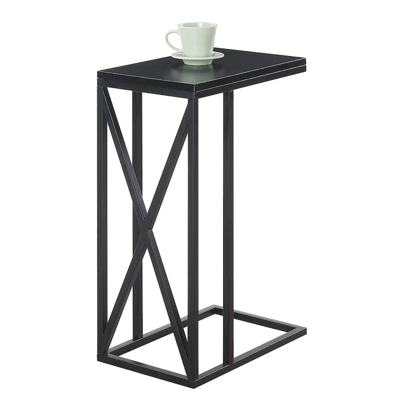 Tucson C-Shaped End Table by Convenience Concepts 5
