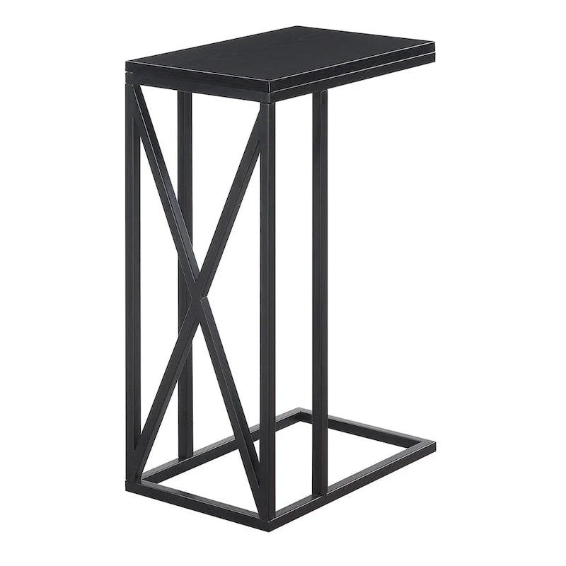 Tucson C-Shaped End Table by Convenience Concepts 6