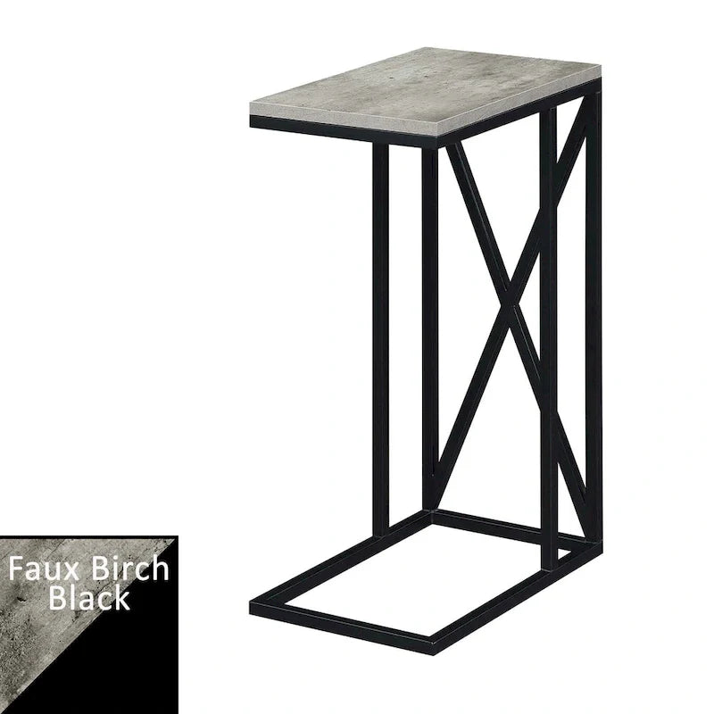 Tucson C-Shaped End Table by Convenience Concepts 10