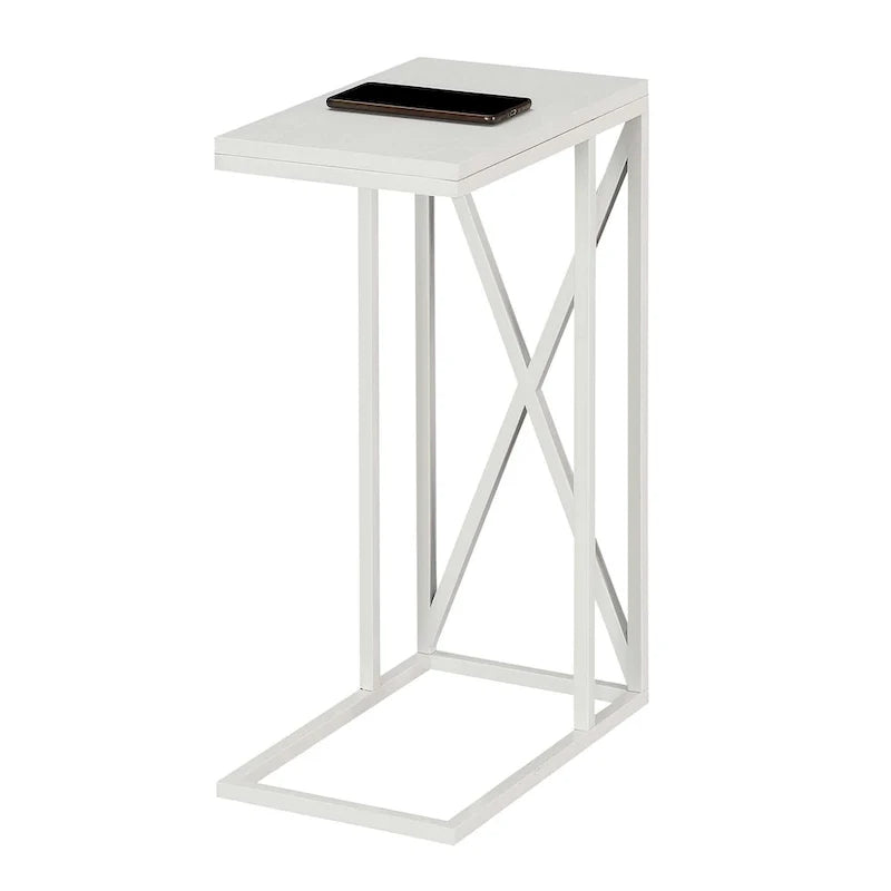 Tucson C-Shaped End Table by Convenience Concepts 12