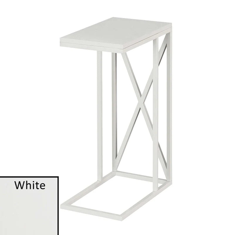 Tucson C-Shaped End Table by Convenience Concepts 14