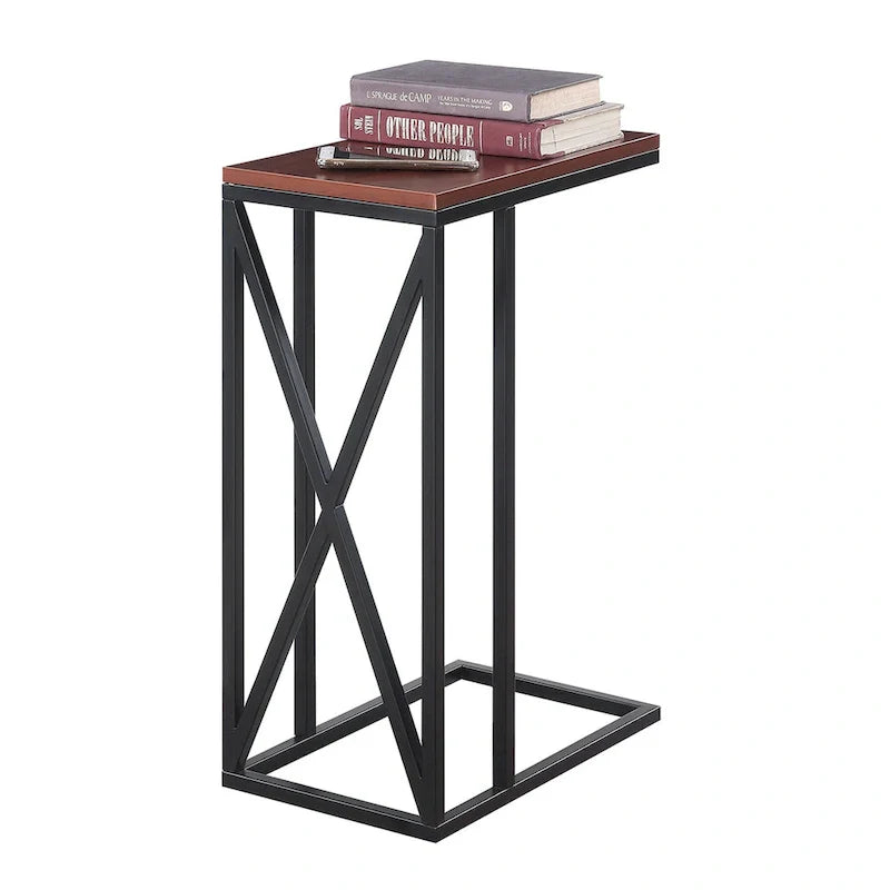 Tucson C-Shaped End Table by Convenience Concepts 16