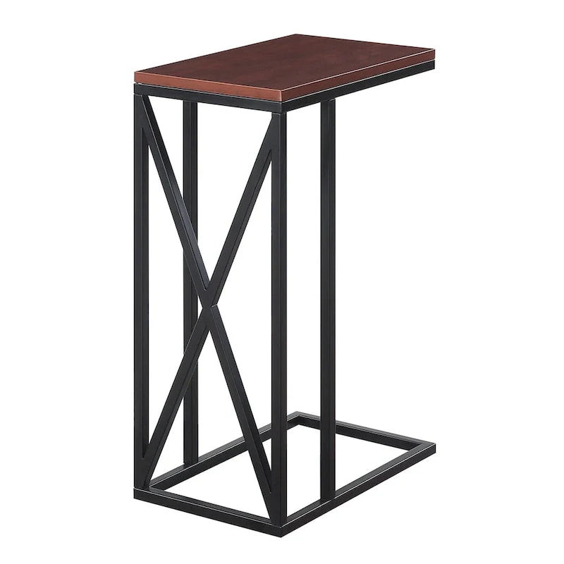Tucson C-Shaped End Table by Convenience Concepts 17
