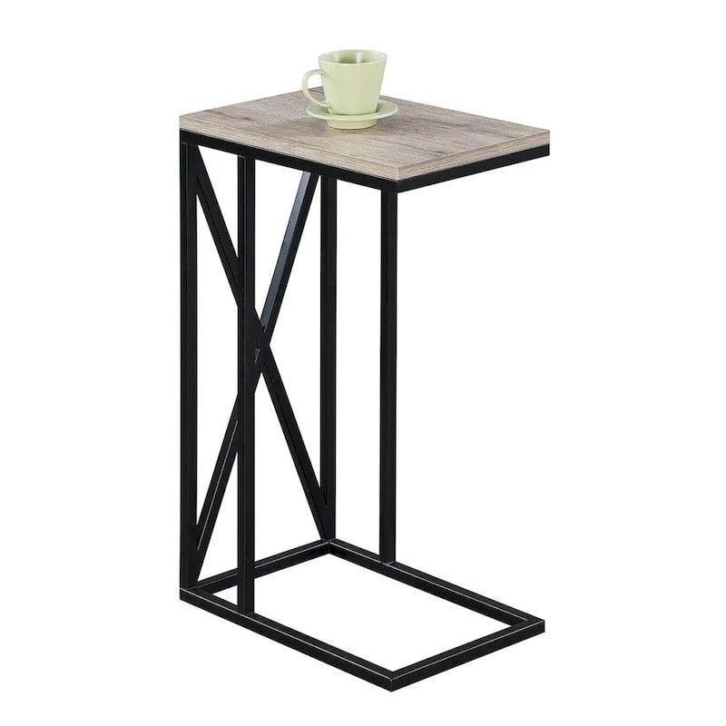 Tucson C-Shaped End Table by Convenience Concepts 27