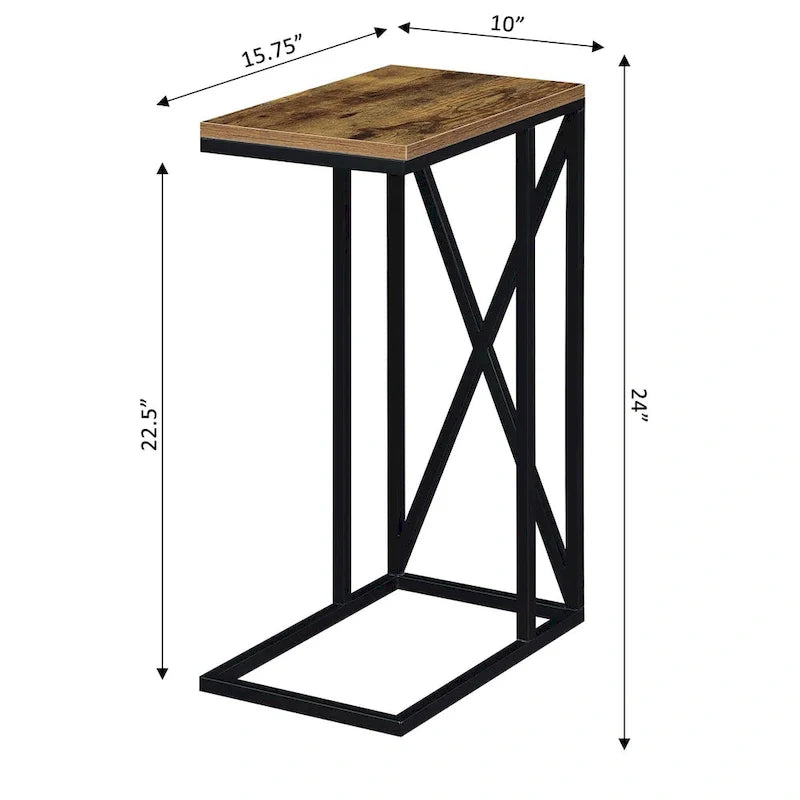 Tucson C-Shaped End Table by Convenience Concepts 31