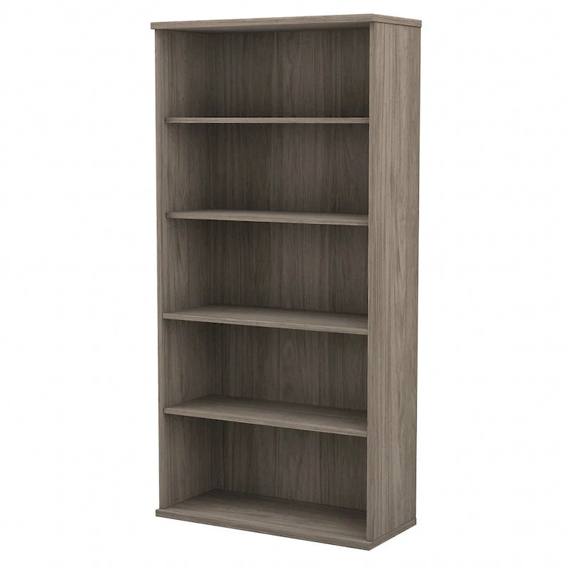 Bush Business Furniture Hybrid Tall 5-Shelf Bookcase 2