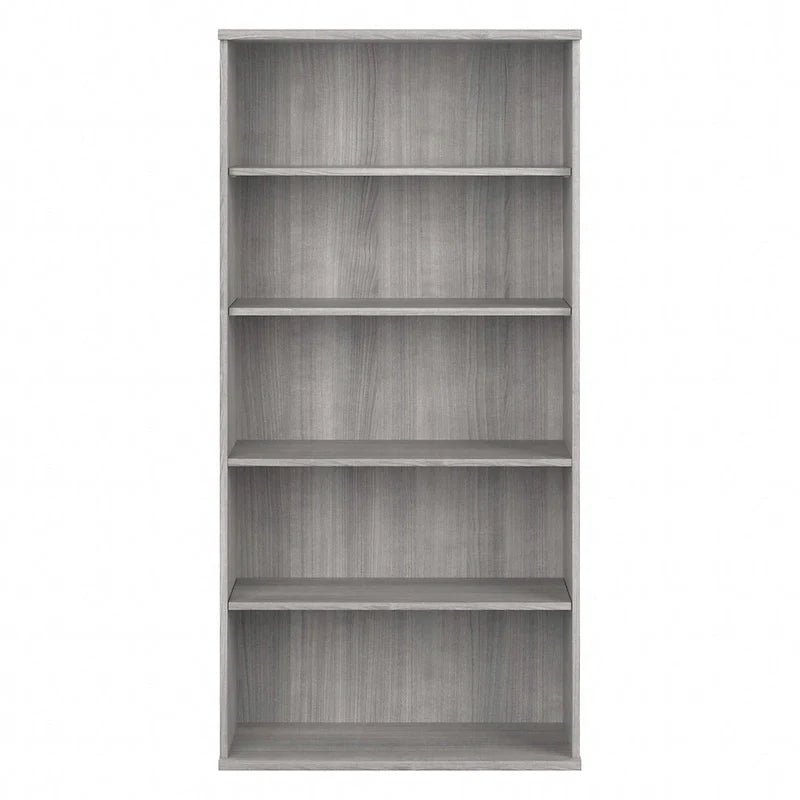 Bush Business Furniture Hybrid Tall 5-Shelf Bookcase 13
