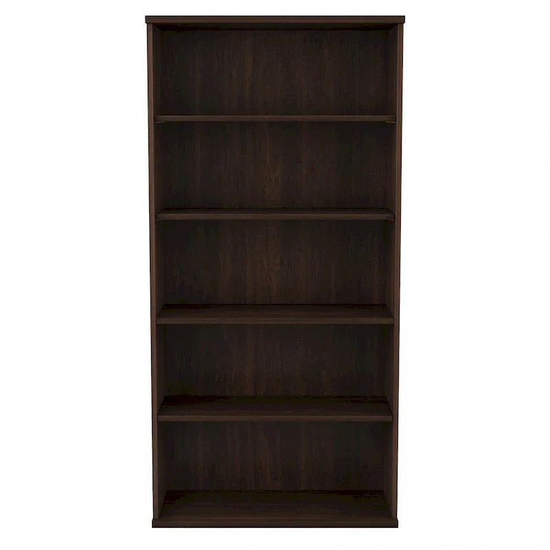 Bush Business Furniture Hybrid Tall 5-Shelf Bookcase 23