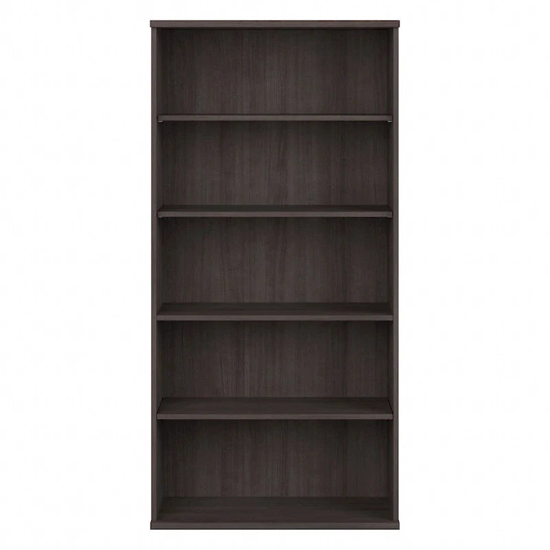 Bush Business Furniture Hybrid Tall 5-Shelf Bookcase 33