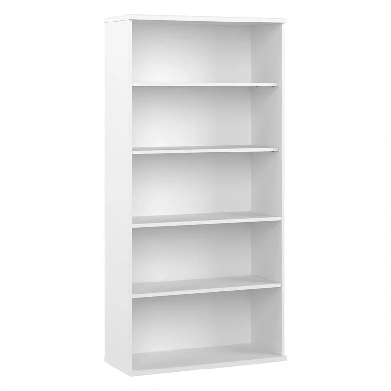 Bush Business Furniture Hybrid Tall 5-Shelf Bookcase 41