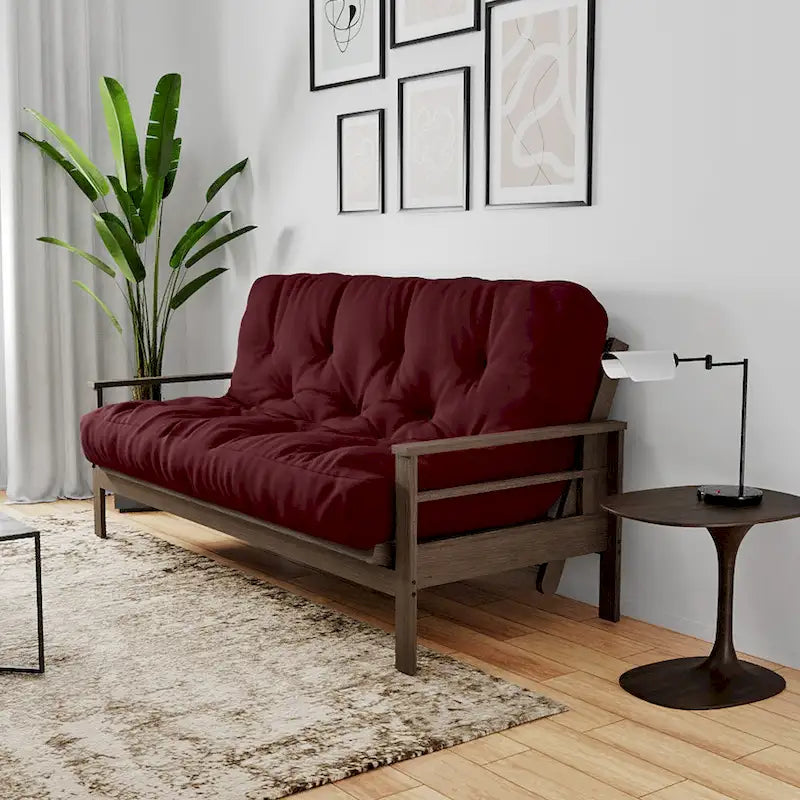 Loosh Home 10-Inch Gel Memory Foam Queen Futon Mattress 40
