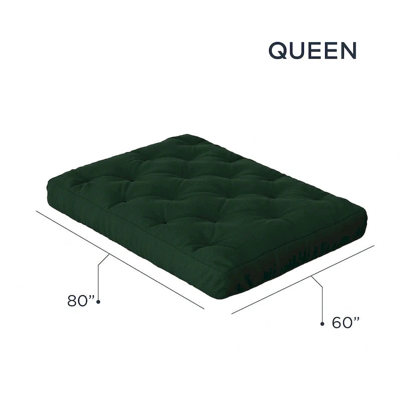 Loosh Home 10-Inch Gel Memory Foam Queen Futon Mattress 16