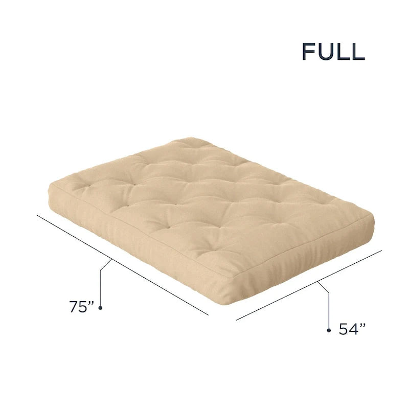 Loosh Home 10-Inch Gel Memory Foam Queen Futon Mattress 35