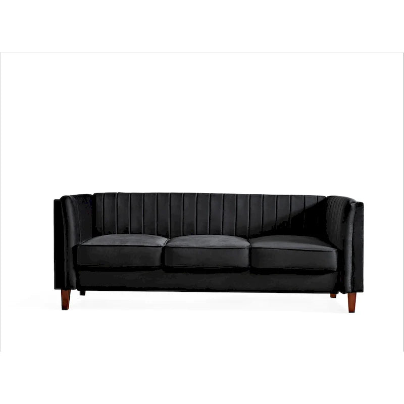 Square Design Sofa with Line Tufting 3