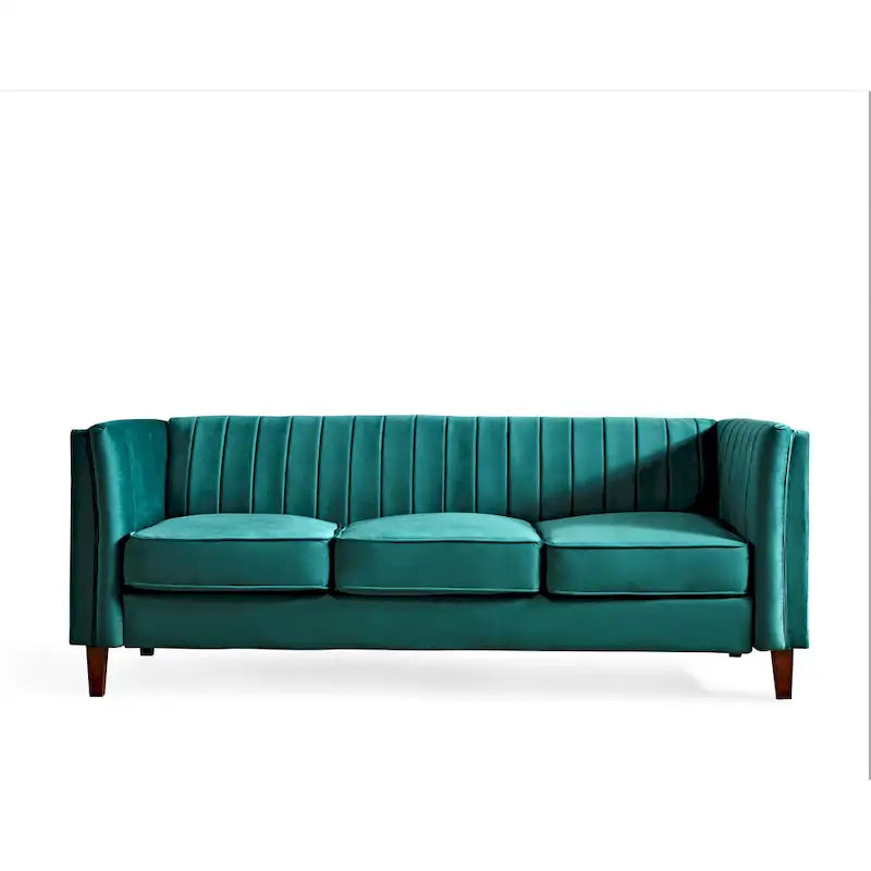 Square Design Sofa with Line Tufting 9