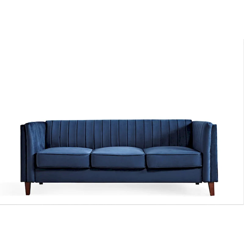 Square Design Sofa with Line Tufting 21