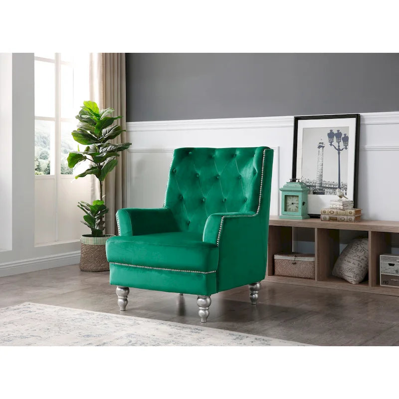 Pamona Luxe Velvet Armchair 24