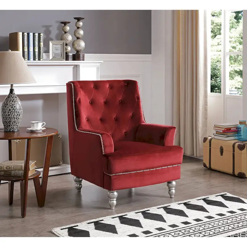 Pamona Luxe Velvet Armchair 25