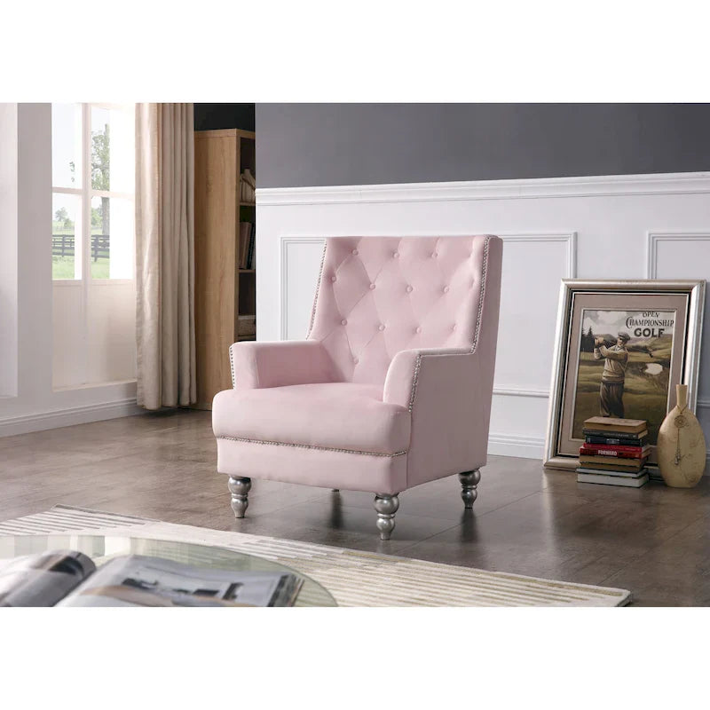 Pamona Luxe Velvet Armchair 26