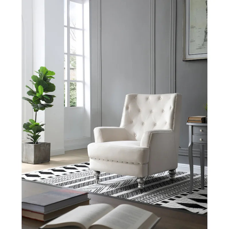 Pamona Luxe Velvet Armchair 28