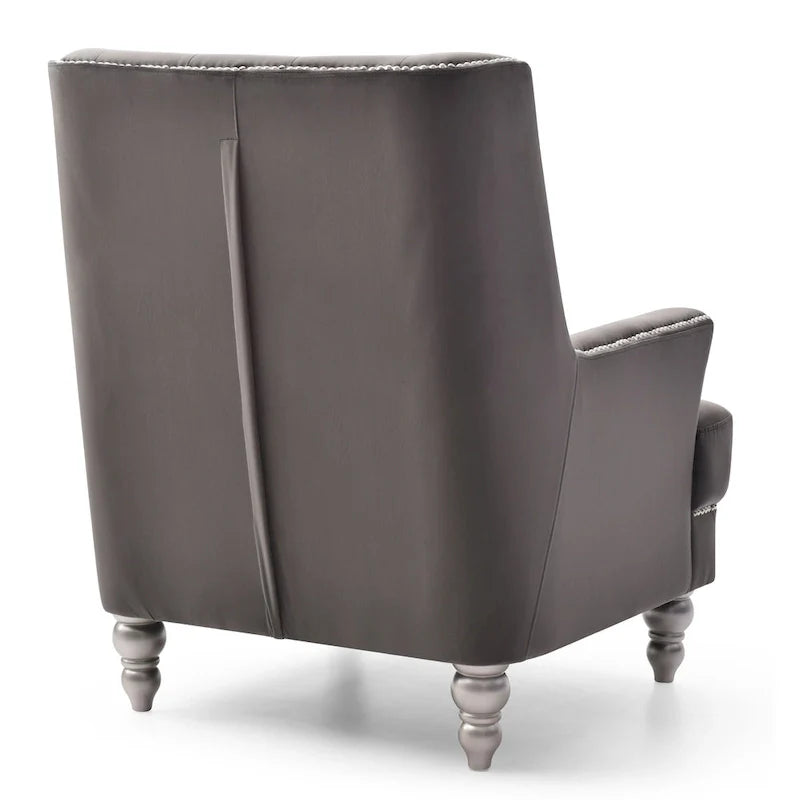 Pamona Luxe Velvet Armchair 8