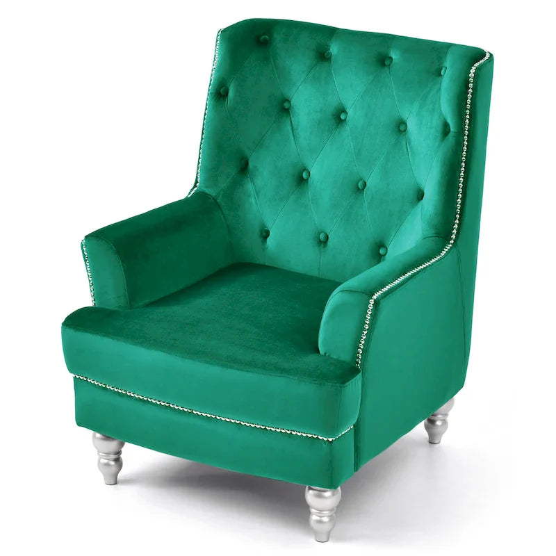 Pamona Luxe Velvet Armchair 9