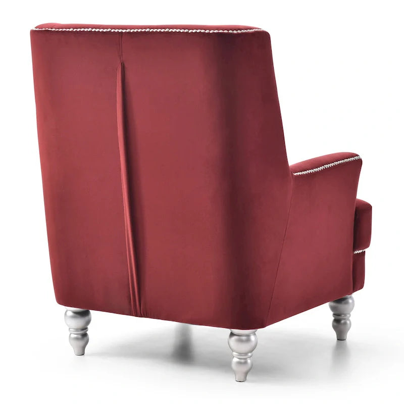 Pamona Luxe Velvet Armchair 16
