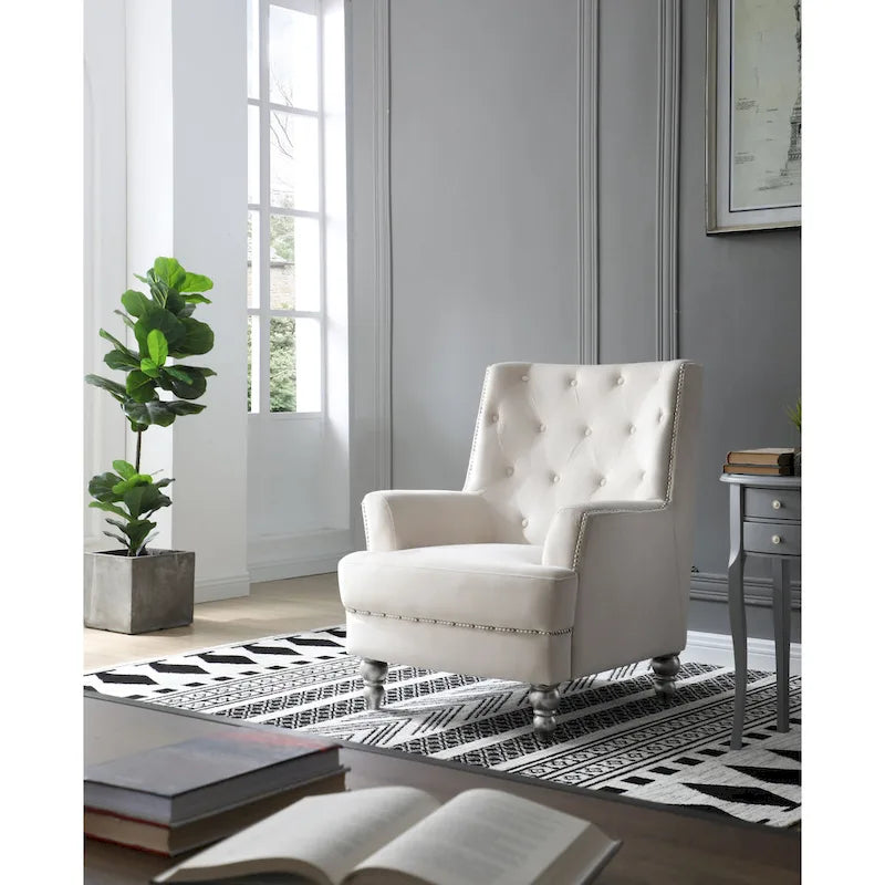 Pamona Luxe Velvet Armchair 17