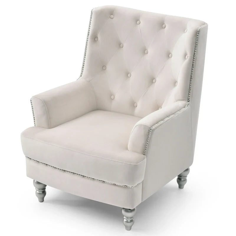 Pamona Luxe Velvet Armchair 18