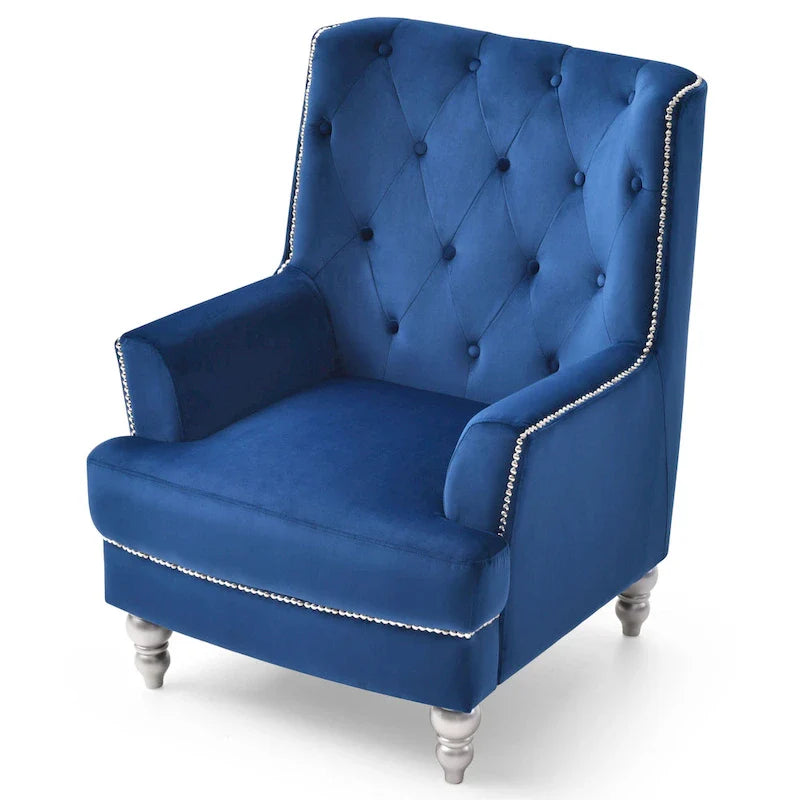 Pamona Luxe Velvet Armchair 20