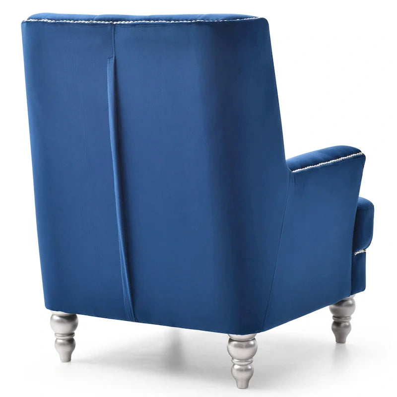 Pamona Luxe Velvet Armchair 21