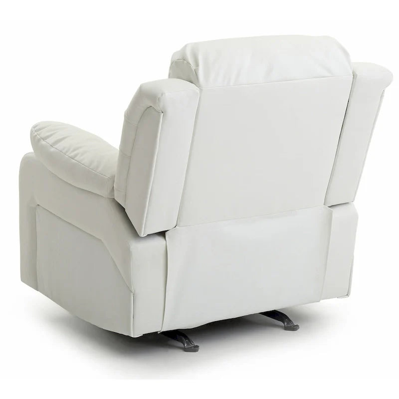 Copper Grove Sorgenfri Faux Leather Reclining Rocker Chair 22