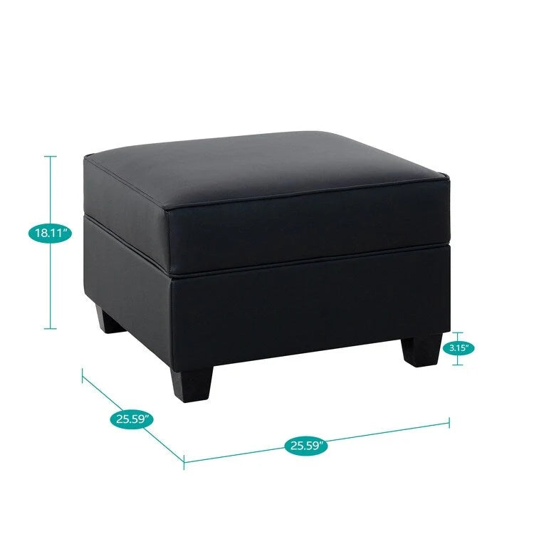 Convertible DIY Modular Sleeper Sectional Sofa Collection with Storage Seats - Perfect for Your Living Room 22