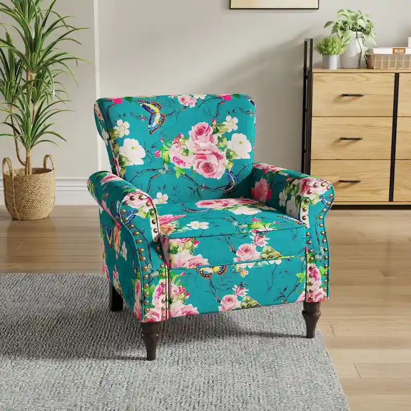Nailhead Trimmed Living Room Armchair - Dimensions: 29.9W x 29.9H x 32.9D 17